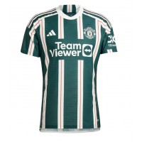 Fotbalové Dres Manchester United Alejandro Garnacho #17 Venkovní 2023-24 Krátký Rukáv